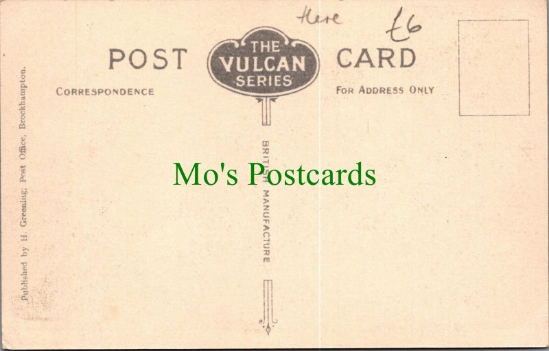 Herefordshire Postcard - Post Office Corner, Brockhampton   SW13943