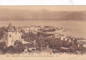 France Ajaccio Panorama Vue de la Route du Belvedere