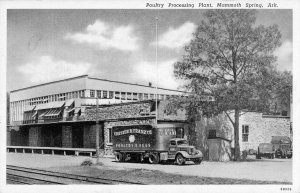 Poultry Processing Plant, Mammoth Spring, Arkansas Franz Truck Vintage Postcard