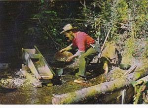 Canada British Columbia Gold Panning