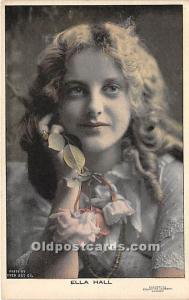 Ella Hall Theater Actor / Actress Unused 