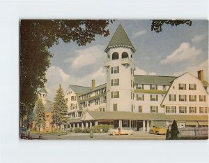 Postcard Woodstock Inn, from the Village Green, Woodstock, Vermont