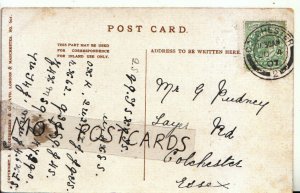 Genealogy Postcard - Pudney - Layer Road - Colchester - Essex - Ref 8640A