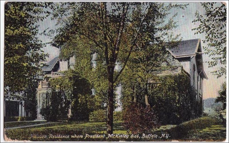 NY - Buffalo. Milburn Residence Where President McKinley Died