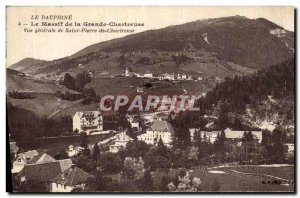 Old Postcard Grande Chartreuse Massif of Vue Generale St. Peter