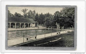 Swimming pool, McCormick creek state park, Spencer, Indiana,PU-1939