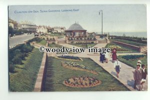 tp9443 - Essex - Looking East across the Sunk Gardens, Clacton-on-Sea - postcard