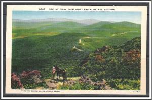 Virginia, Skyland Skyline Drive From Stony Man Mountain - [VA-164]