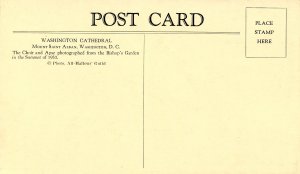 DC - Washington. Washington Cathedral, View at Bishop's Garden 1930