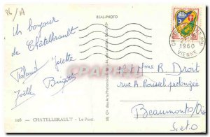 Old Postcard Chatellerault Bridge