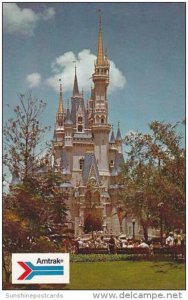 Florida Walt Disney World The Pastel Towers And Turrets Of Cinderellas Castle