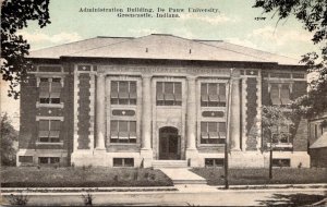Indiana Greencastle Administration Building De Pauw University