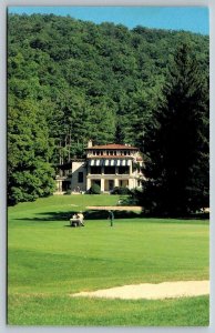 Hot Springs  Virginia  The Homestead   Country Club Golf Course Postcard