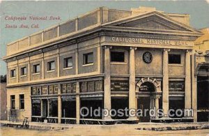 CA National Bank Santa Ana, CA, USA 1912 