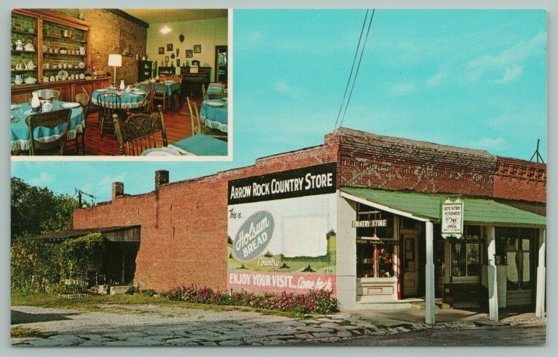 Arrow Rock Missouri~Arrow Rock Country Store & Kitchen~Exterior & Dining~1960s 