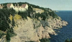 Postcard 1950s View of Keltic Lodge ,Ingonish Beach, Nova Scotia.       R2