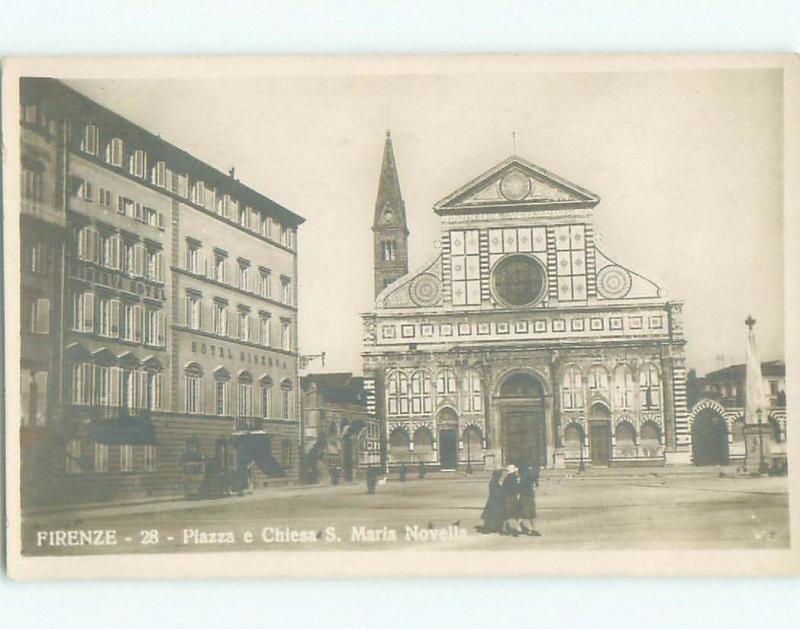 old rppc NICE VIEW Florence - Firenze - Tuscany Italy i2155