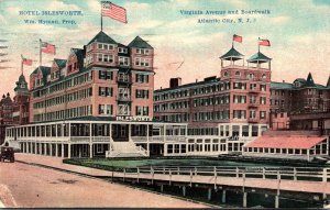 New Jersey Atlantic City Hotel Islesworth Virginia Avenue and Boardwalk 1914