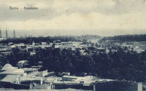 PC LIBYA, DERNA, PANORAMA, Vintage Postcard (b40036)