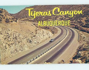 Pre-1980 US HIGHWAY 66 IN CANYON Albuquerque New Mexico NM AD2993@