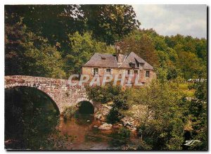 Modern Postcard The Correze Picturesque Country Green Landscape