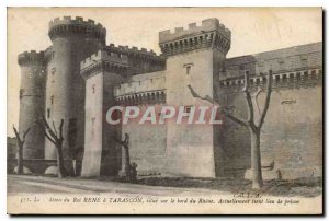 Postcard Old Chateau du Roi Rene in Tarascon is on the edge of the Rhone Curr...