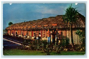 Vintage Post Card Huts Cabins Honolulu Territorial Hawaii P18 