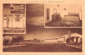 Deming New Mexico Sky Tel Motor Lodge Vintage Postcard AA40901