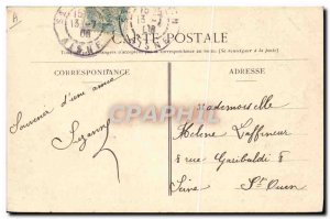 Old Postcard Police Detective Saint Quentin Gendarmerie
