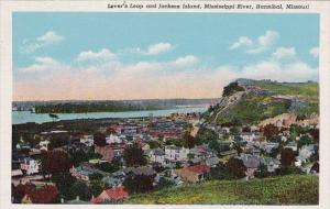 Lovers Leap And Jackson Island Mississippi River Hannibal Missour