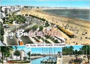 Modern Postcard The Most Beautiful Beach of Europe La Baule View from the Maj...