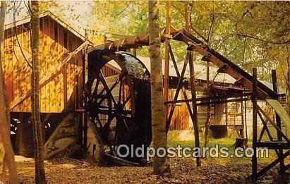 Old Mill David Crockett State Park, Lawrenceburg, Tennessee, USA Water Wheel ...