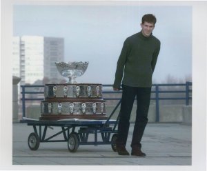 TIm Henman Davis Tennis Cup Birmingham 1998 Press Photo