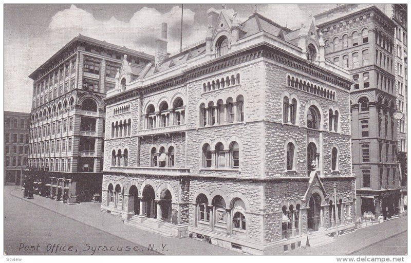 Post Office , Syracuse , New York , PU-1908