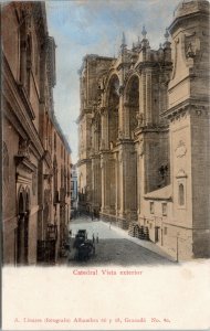 postcard Granada. Spain - Exterior view of Cathedral
