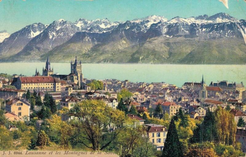 Switzerland Lausanne et les Montagnes de la Savoie 02.84