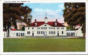 George Washington Mansion - Bowling Green, Mount Vernon, Virginia