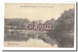 Old Postcard River Quimper The Virecourt Kerambleis