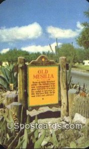 Old Mesilla - Las Cruces, New Mexico NM  