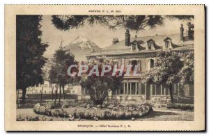 Old Postcard Briancon Hotel Terminus