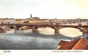 Puente de Isabel II Sevilla Spain Unused 