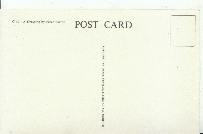 Norfolk Postcard - Itteringham Mill - Near Aylsham - Ref 10025A