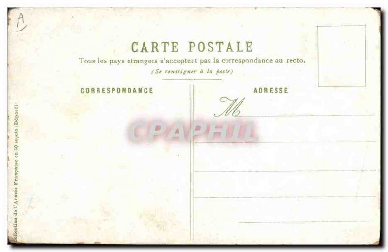 Old Postcard Army Ranger Dragon Flag