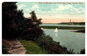 Postcard BOAT SCENE Toledo Ohio OH AR8072