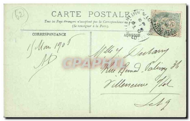 Le Portel - L & # 39Eglise - Old Postcard