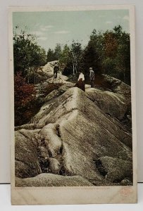 Adirondack Mountains Hogsback up Bald Mountain Postcard