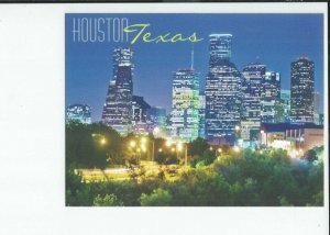 Frameable,  Gallery Quality, Evening View of the Skyline of Houston, Texas  PC