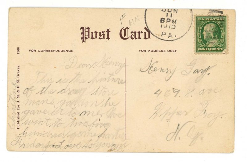 PA - Jermyn. Lawn View ca 1910
