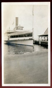 dc1171 - Steamer SAGAMORE 1910s Real Photograph