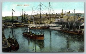 Bristol Docks  England  UK  Postcard